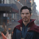 Benedict Cumberbatch as Doctor Strange.